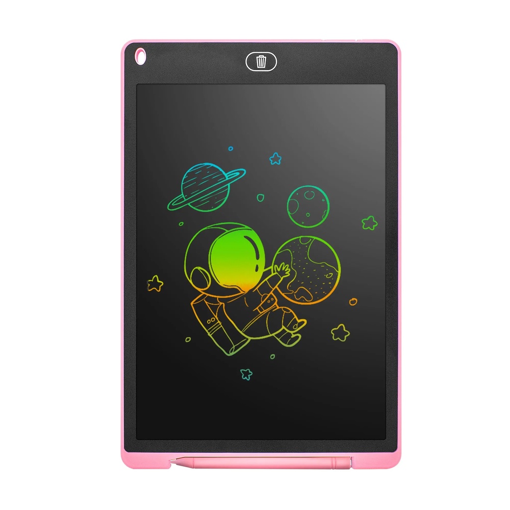 MagicTab 000 Tablet pizarra magica LED LCD de escritura con colores para ninos 12 pulgadas A Cute Tech Store
